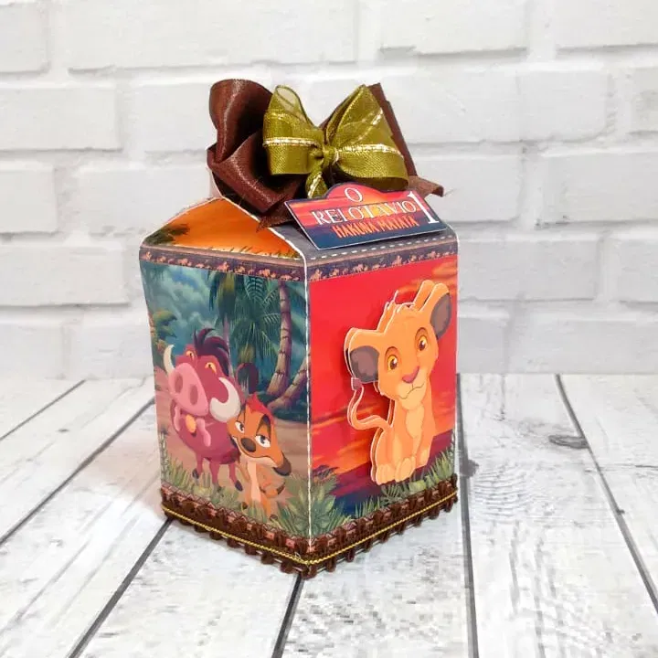 Moldes de decoração Rei Leão para fazer em casa. Topper, temas e festas.