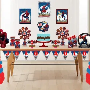 Arquivo de corte Homem Aranha em Studio e Pdf. Topper, decoração, temas e festas.