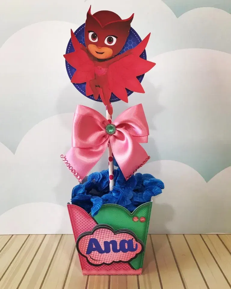 Download de arquivo de corte Pj Masks. Topper, decoração, temas e festas.