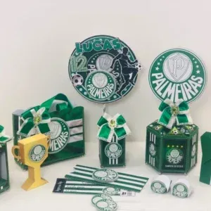 Moldes de decoração Palmeiras para fazer na Silhouette. Arquivo de corte, topper e festas.