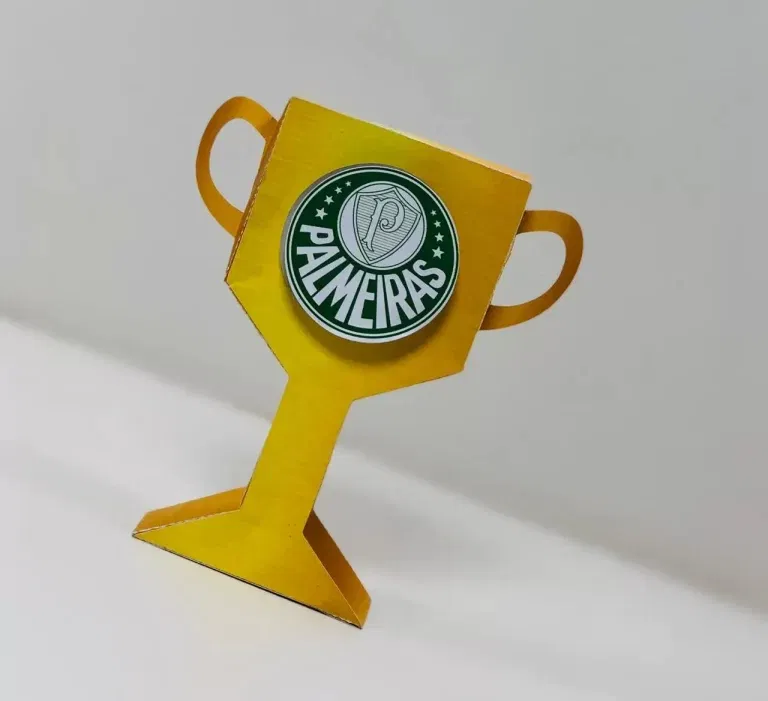 Kit profissional de decoração Palmeiras. Arquivo de corte, topper e festas.