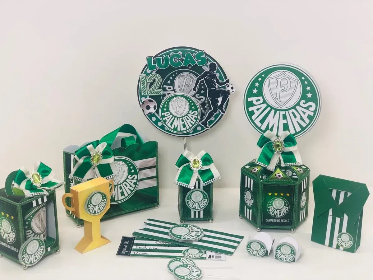 Moldes de decoração Palmeiras para fazer na Silhouette. Arquivo de corte, topper e festas.