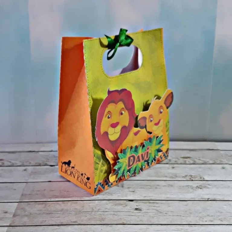 Download de arquivo de corte Rei Leão para Silhouette. Topper, decoração e temas.