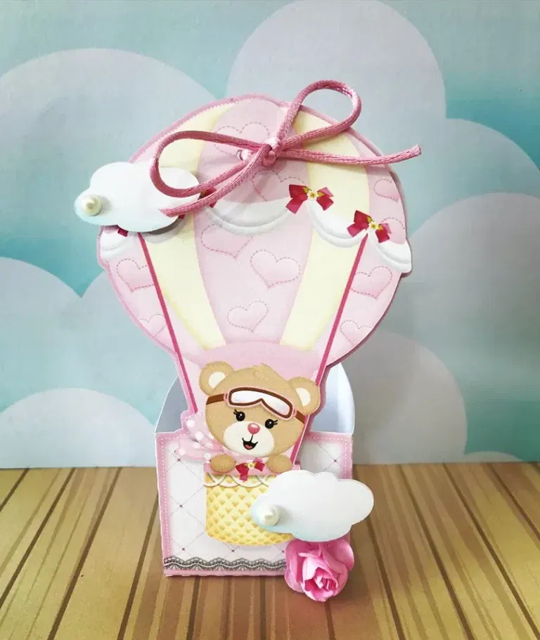 Kit profissional de decoração ursinha baloeira. Topper, temas, festas e arquivo de corte.