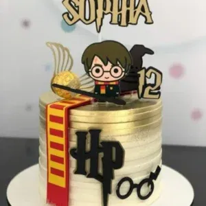 Arquivo de corte topper harry potter para imprimir studio. Decoração, temas, festas e topper.