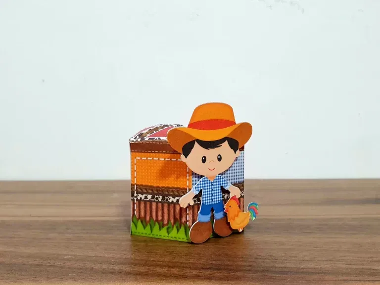 Download de arquivo de corte fazendinha menino. Topper, decoração, temas, festas.