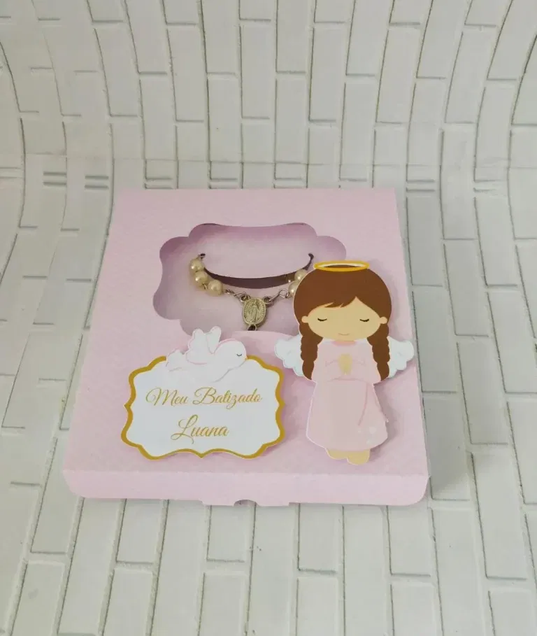 Moldes de decoração batizado menina para fazer em casa. Topper, temas e festas.