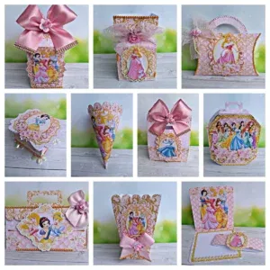 Arquivo de corte para centro de mesa Princesas Disney. Topper, decoração, temas e festas.