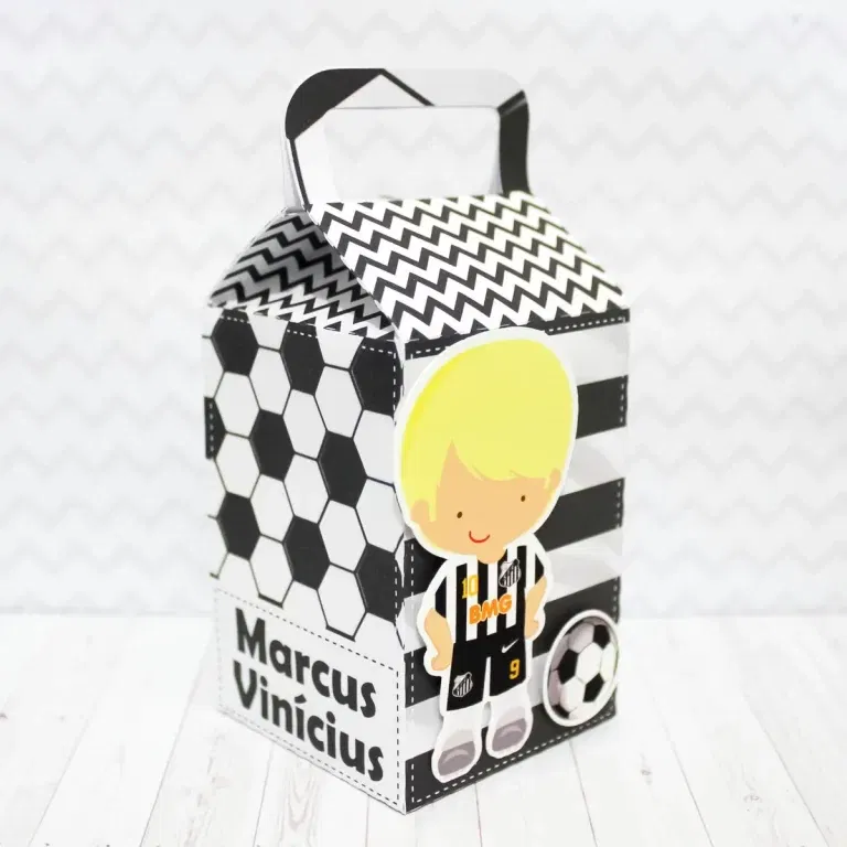 Centro de mesa Santos para Silhouette Studio. Decoração, topper e festas.