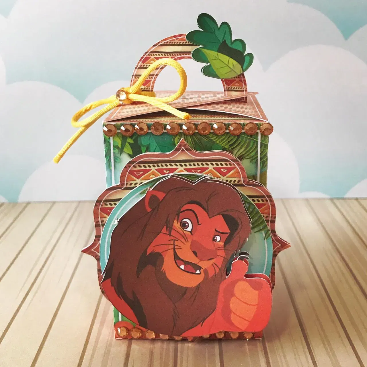 Kit decoração Rei Leão em Studio, PNG e PDF. Topper, temas e festas.