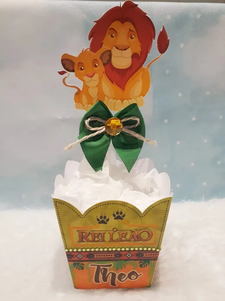 Kit profissional de decoração aniversário Rei Leão. Topper, temas, festas e arquivo de corte.