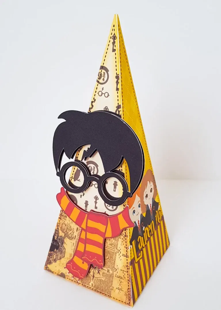 Moldes de decoração Harry Potter para fazer em casa. Topper, temas e festas.