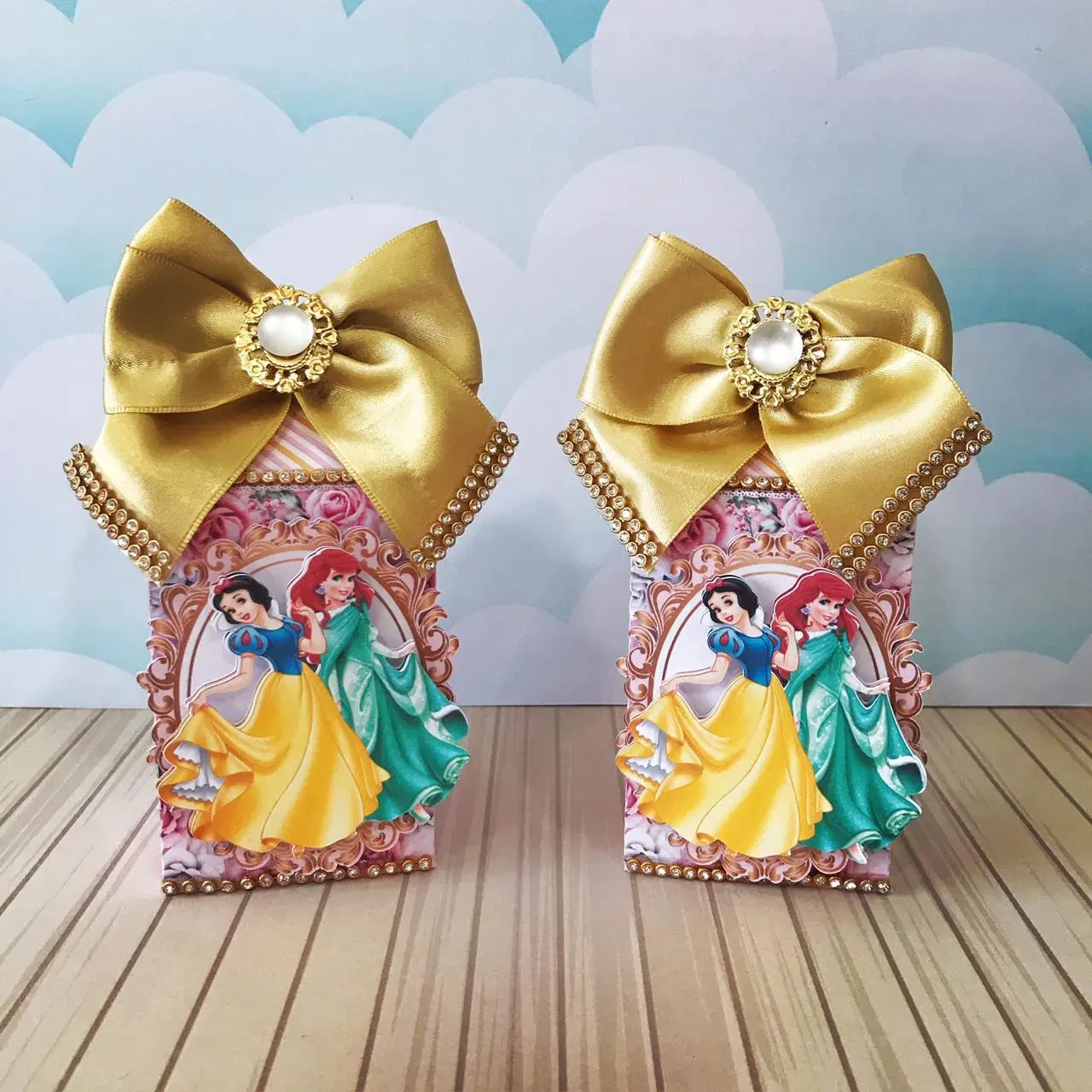 Kit profissional de decoração Princesas Disney. Arquivo de corte, topper e festas.