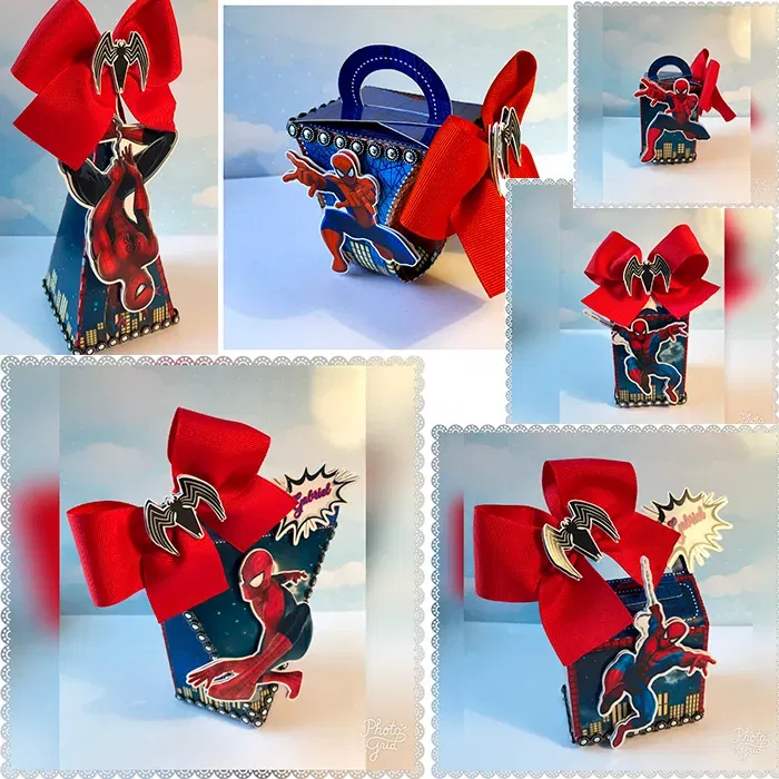 Decoração Homem Aranha para imprimir e recortar. Topper, temas e festas.