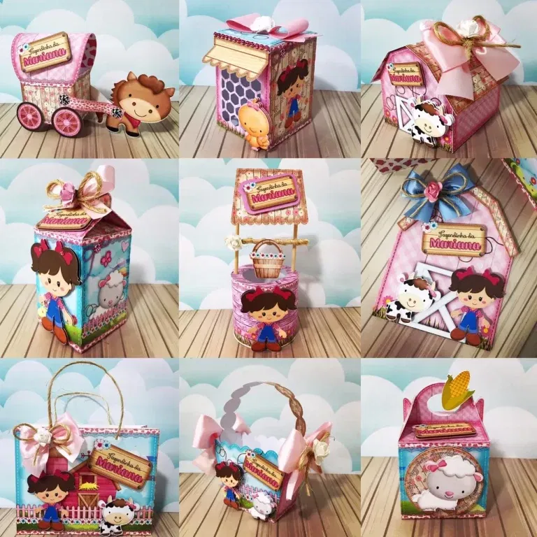 Download de arquivo de corte fazendinha. Topper, decoração, temas e festas.