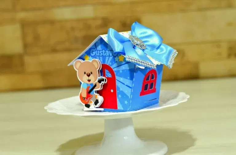 Moldes de decoração ursinho popstar para fazer em casa. Topper, temas e festas.