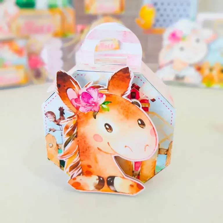 Decoração luxo fazendinha rosa imprimir. Topper, temas, festas e topper.