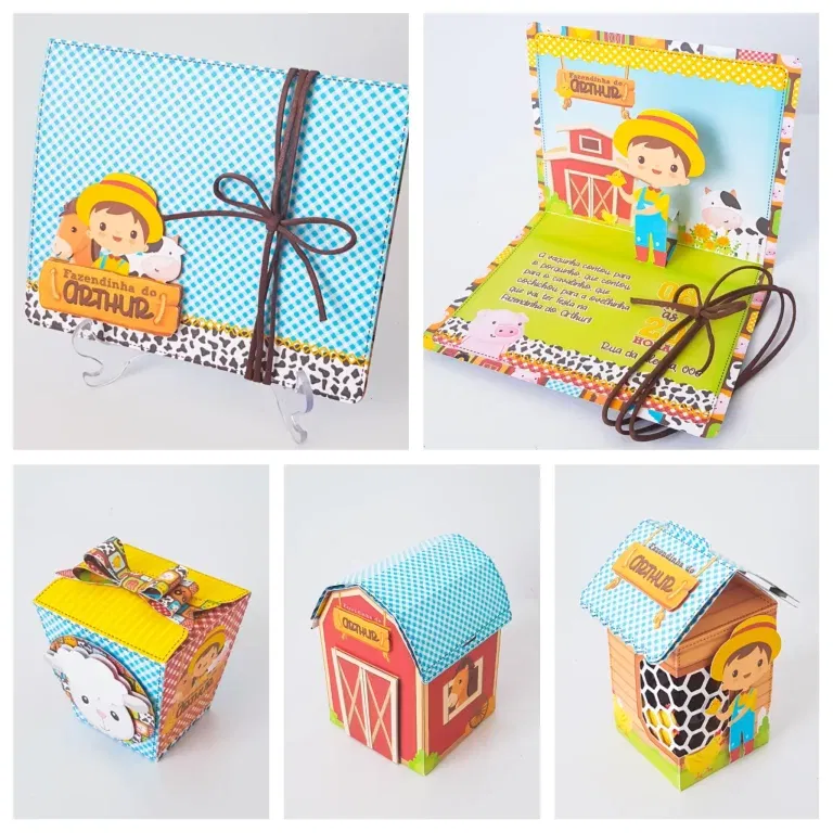 Kit profissional decoração fazendinha masculino. Topper, temas, festas.