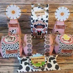 Decoração festa tema fazendinha menino studio. Topper, temas, festas e topper.