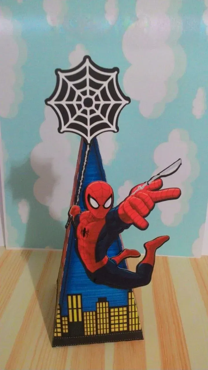 Download de arquivo de corte Homem Aranha para aniversário. Topper, decoração e temas.