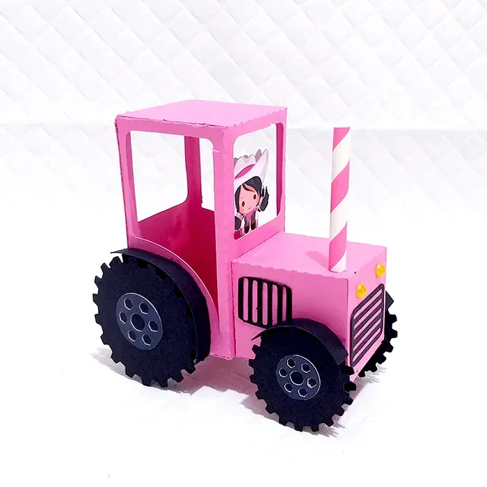 Decoração fazendinha rosa imprimir e cortar. Topper, temas, festas e topper.