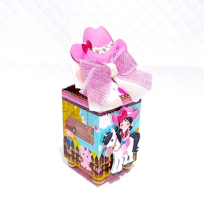 Kit profissional decoração fazendinha rosa. Topper, temas, festas e topper.