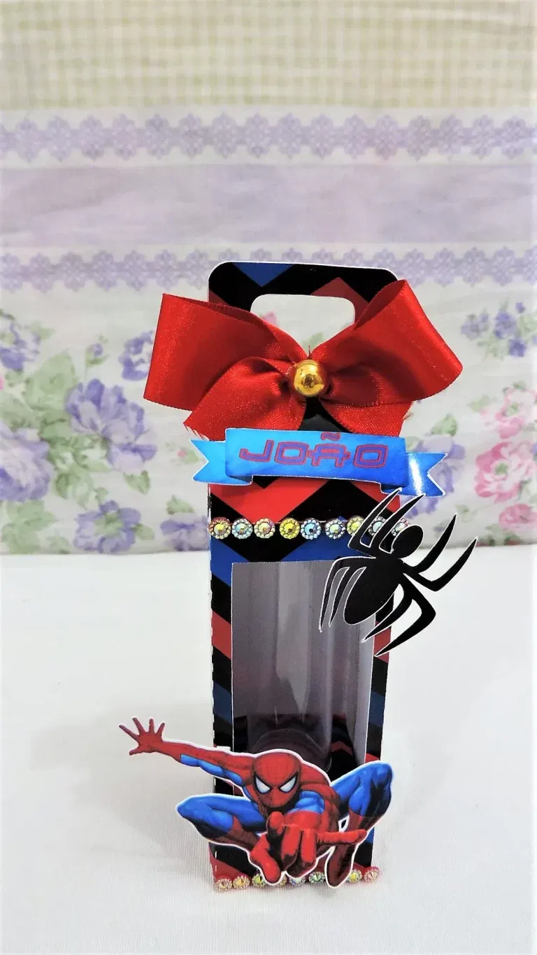 Moldes de decoração Homem Aranha para festa em casa. Topper, temas e festas.