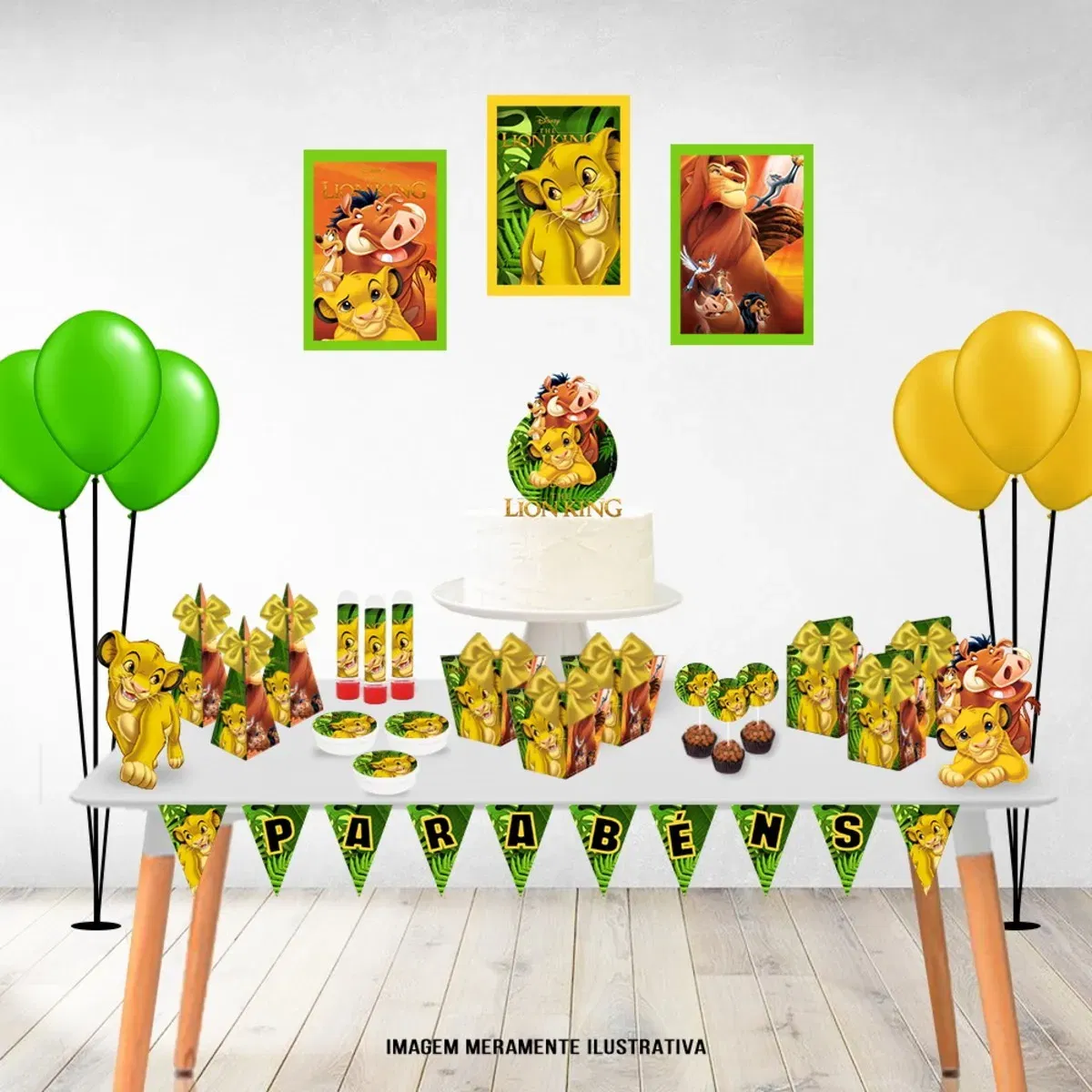 Arquivo de corte só um bolinho Rei Leão em Studio e PDF. Topper, decoração, temas e festas.