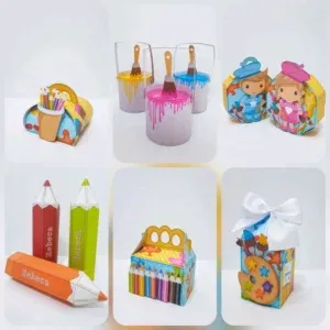 Pintando o 7 decoração de festas studio, png e pdf. Topper, temas, festas e topper.