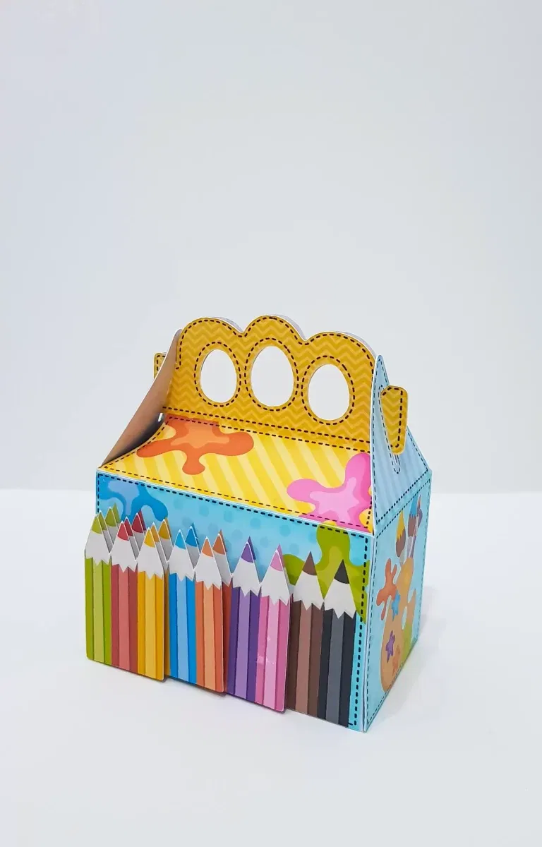 Kit profissional de decoração pintando o 7 3D. Topper, temas, festas e topper.