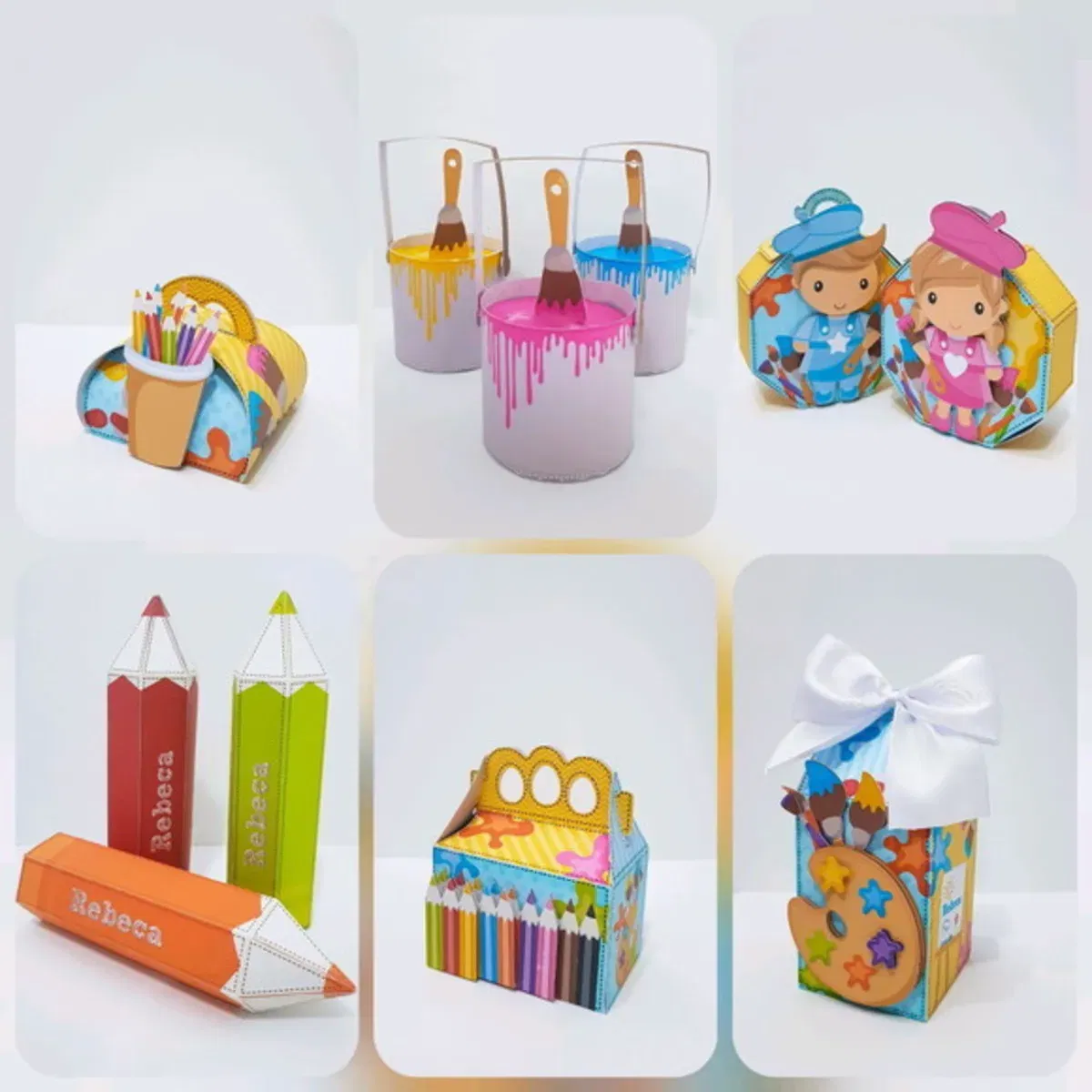 Pintando o 7 decoração de festas studio, png e pdf. Topper, temas, festas e topper.