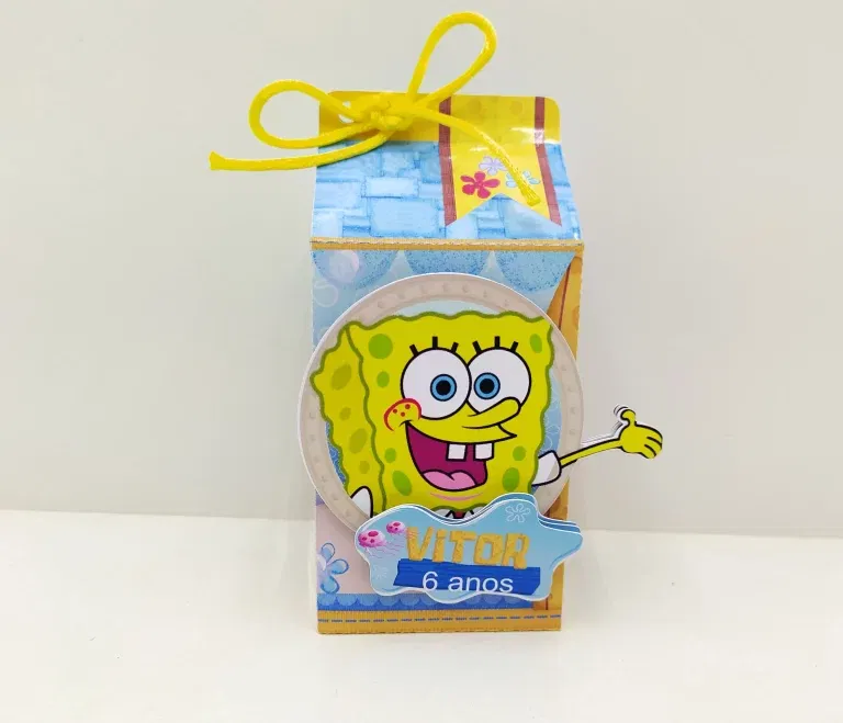 Aniversario Bob Esponja Simples Studio, Png e Pdf - Imagem 2