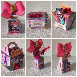 Conjunto de arquivos digitais tema Slime para aniversário para imprimir e recortar nos formatos Studio e PDF.