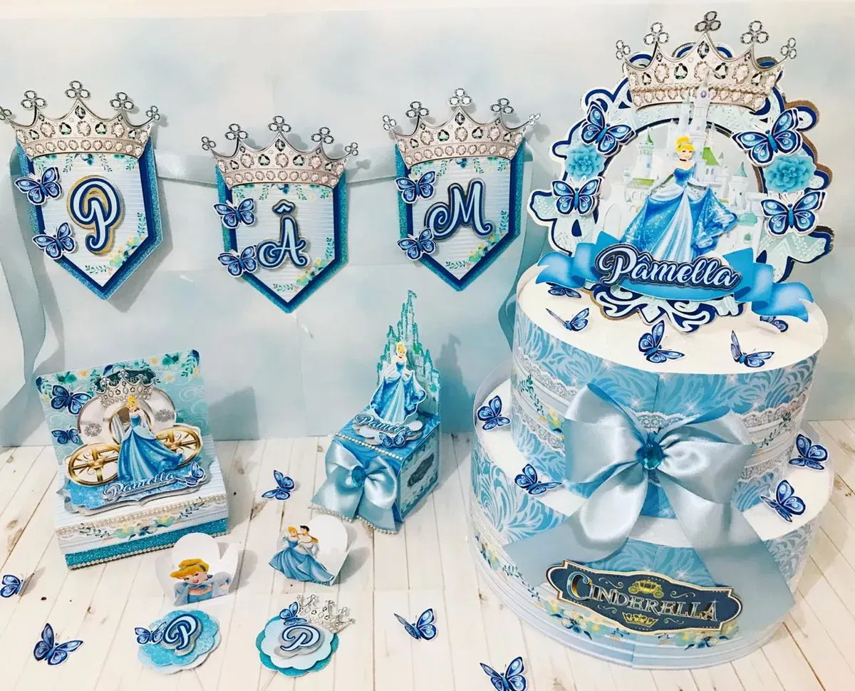 Aniversario da Cinderela Azul Studio e Pdf