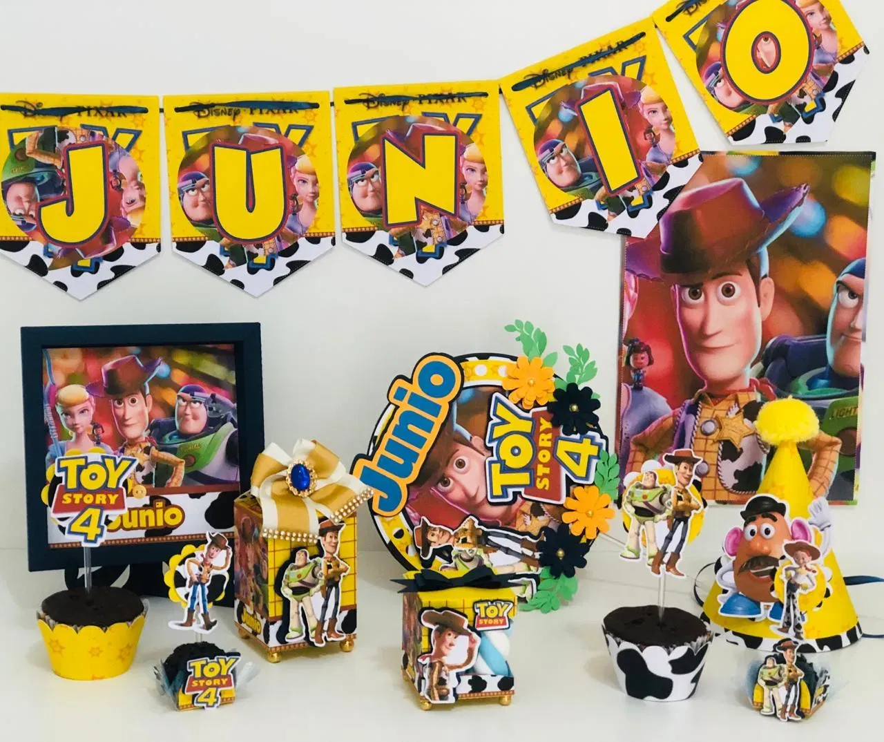 Arquivo Arranjo de Mesa Toy Story Studio e Pdf