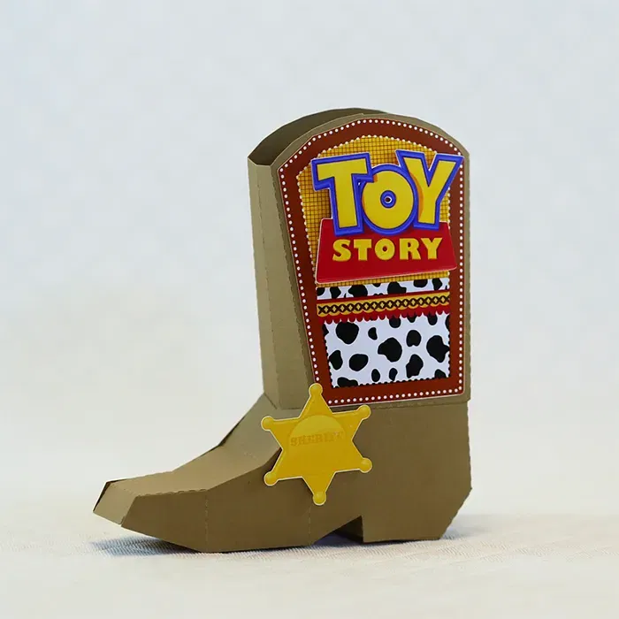 Conjunto de arquivos digitais tema Toy Story para festa para imprimir e recortar nos formatos Studio e PDF para máquinas de corte.