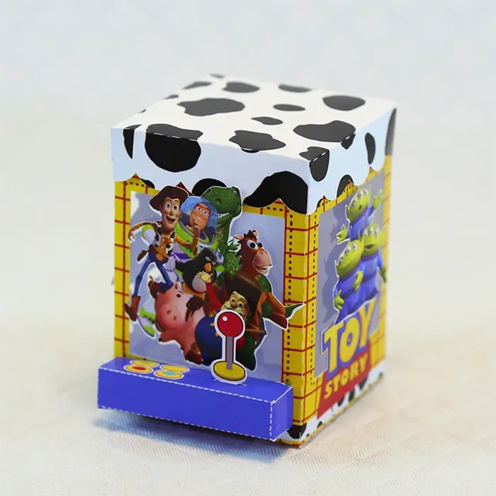 Moldes digitais de Toy Story para artigos de festa nos formatos Studio e PDF para impressão de alta qualidade e corte preciso na Silhouette.