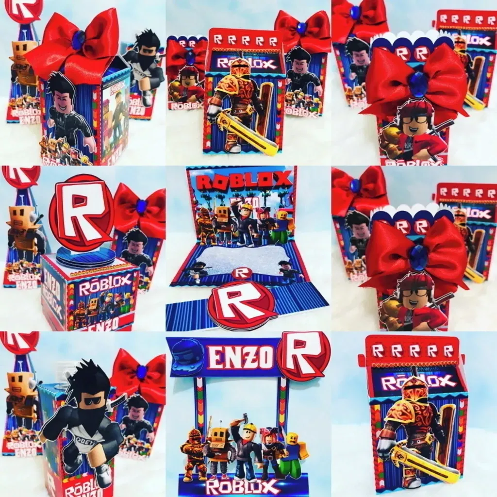 Arquivo Centro de Mesa Roblox Studio e Pdf