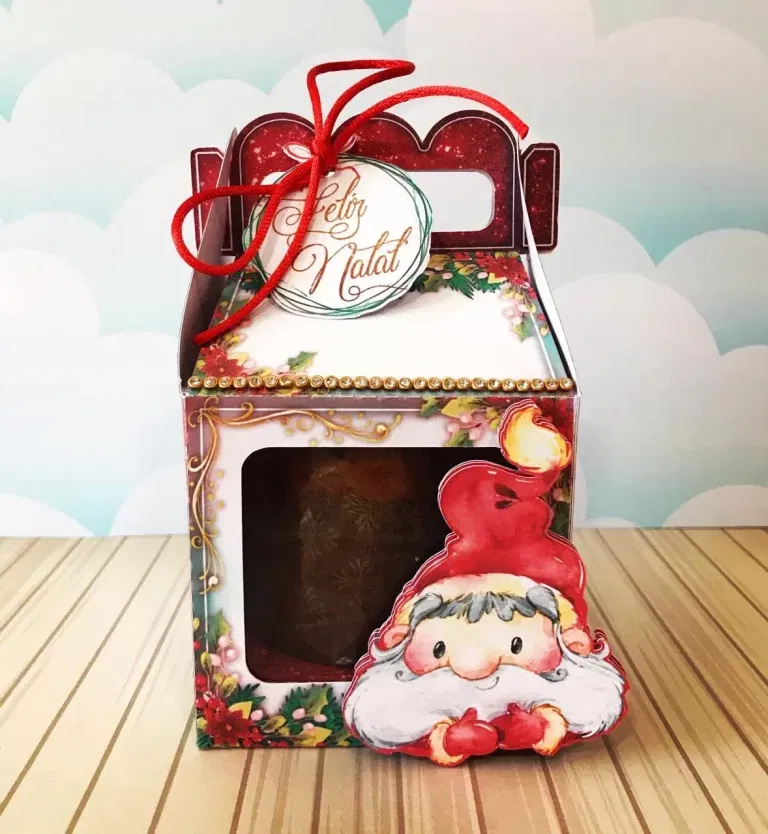 Conjunto de arquivos digitais tema Natal para imprimir e recortar nos formatos Studio e PDF com imagens prontas para uso em PNG.