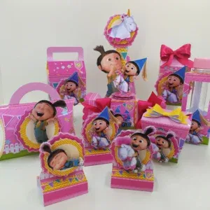 Arquivo da Agnes para recortar nos formatos PDF, PNG e Studio ideal para decoração de mesas e festas de aniversário.