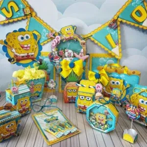 Arquivo de Corte Bob Esponja Studio, Png e Pdf