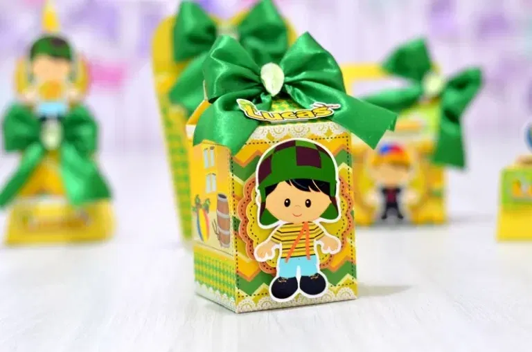 Moldes de corte Silhouette tema Chaves em formato Studio para impressão de alta resolução e personalizados de festas infantis.