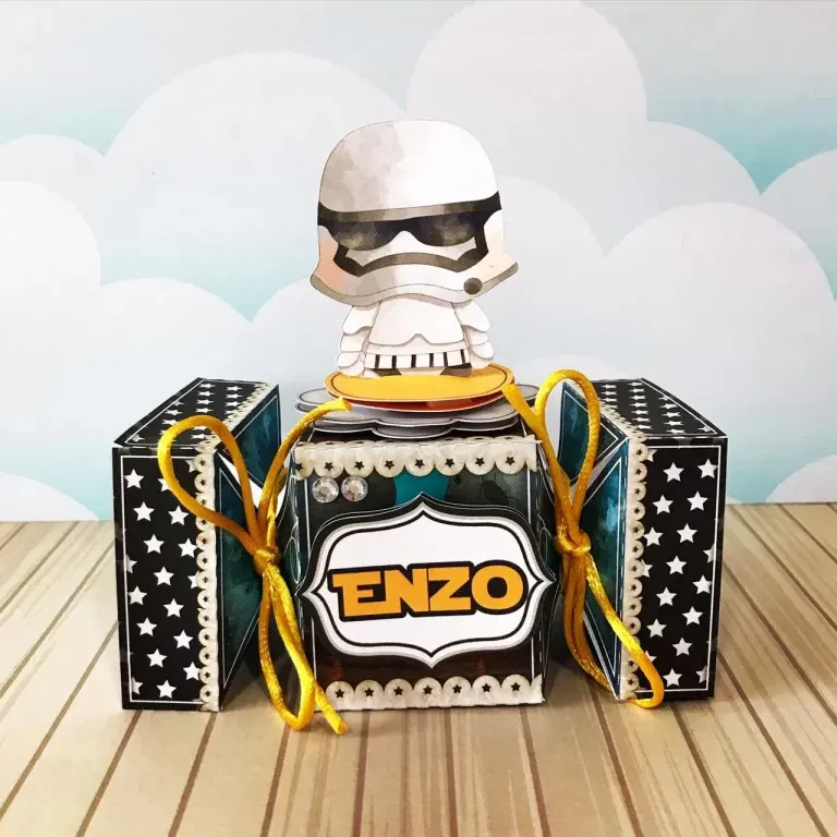 Arquivo para topo de bolo e personalizados Star Wars nos formatos Studio, PNG e PDF, pronto para imprimir e recortar na Silhouette ou tesoura.