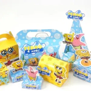 Bob Esponja Festa de Aniversario Infantil Studio