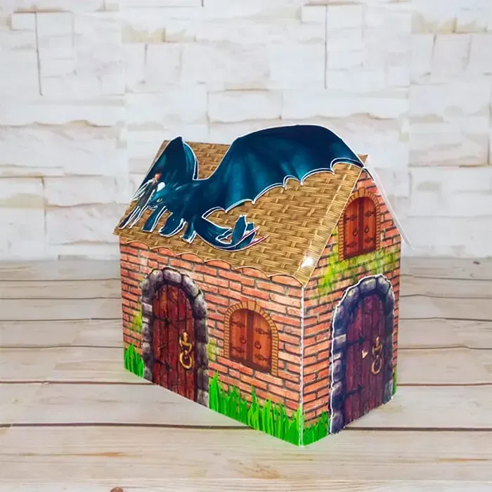 Moldes digitais de decoração tema Como Treinar Seu Dragão nos formatos Studio e PDF para impressão de alta resolução e personalizados de festas.