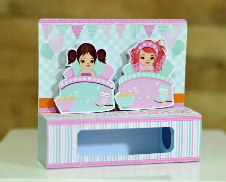 Arquivo de corte digital tema Festa do Pijama nos formatos Studio e PDF para máquinas Silhouette ou tesoura, ideal para decoração lúdica e personalizados.