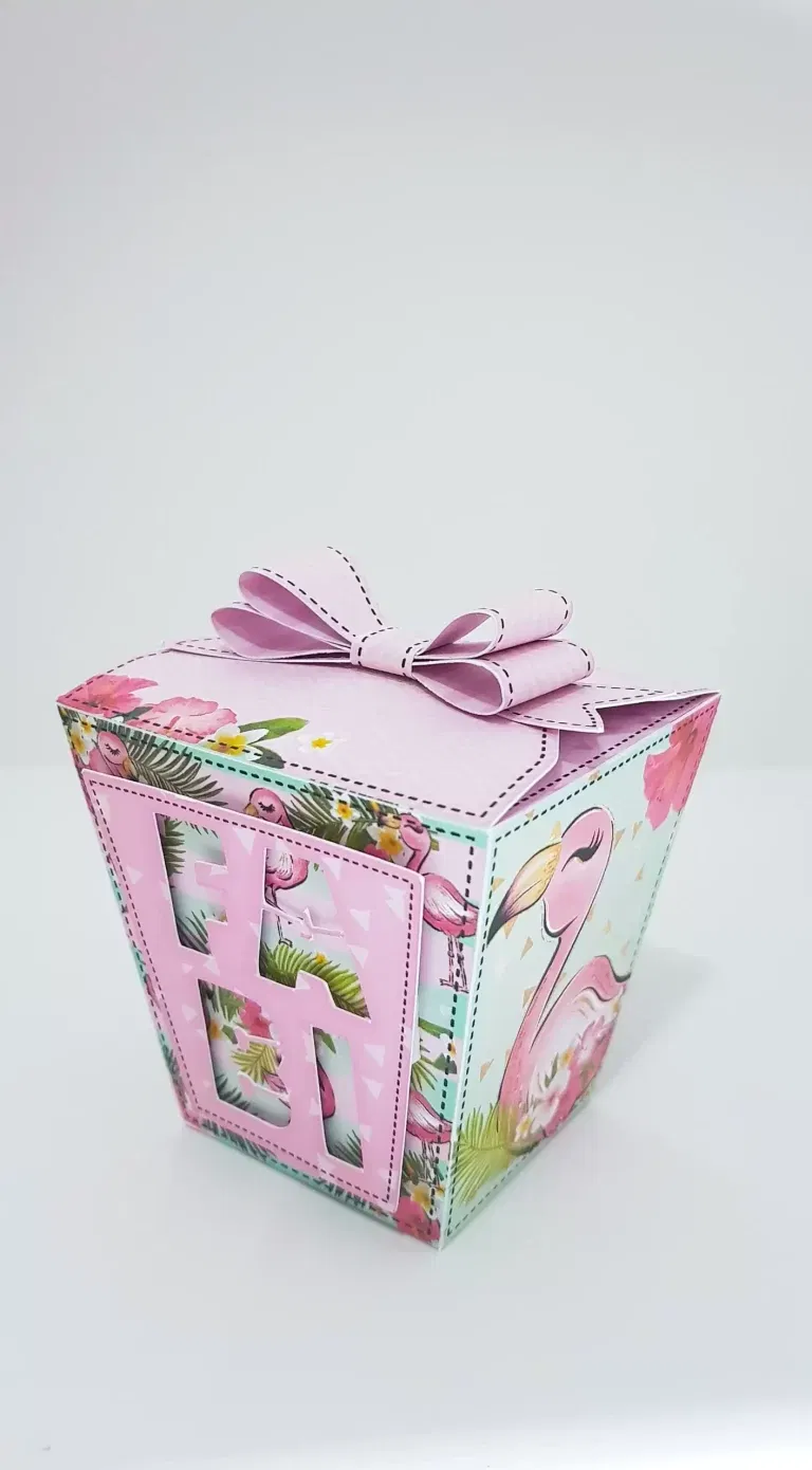 Arquivo digital tema Flamingo Tropical nos formatos Studio, PNG e PDF para decoração de festa para imprimir e recortar na Silhouette ou tesoura.