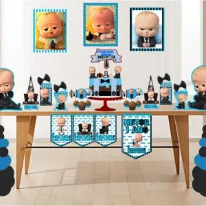 Arquivo digital tema Poderoso Chefinho Luxo nos formatos Studio e PDF para topo de bolo e itens de festa para imprimir e recortar na Silhouette.