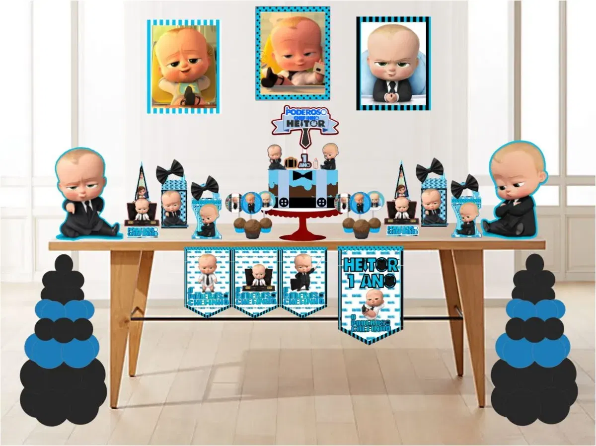 Arquivo digital tema Poderoso Chefinho Luxo nos formatos Studio e PDF para topo de bolo e itens de festa para imprimir e recortar na Silhouette.