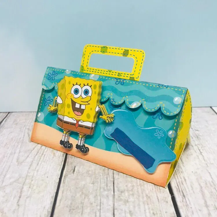 Decoração Tema Bob Esponja Studio e Pdf - Imagem 4